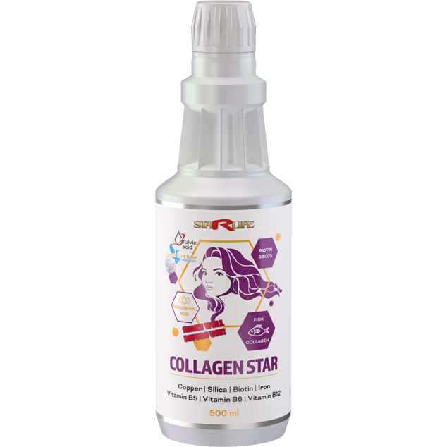 STARLIFE COLLAGEN STAR – Liquid Collagen with Hyaluronic Acid & Biotin