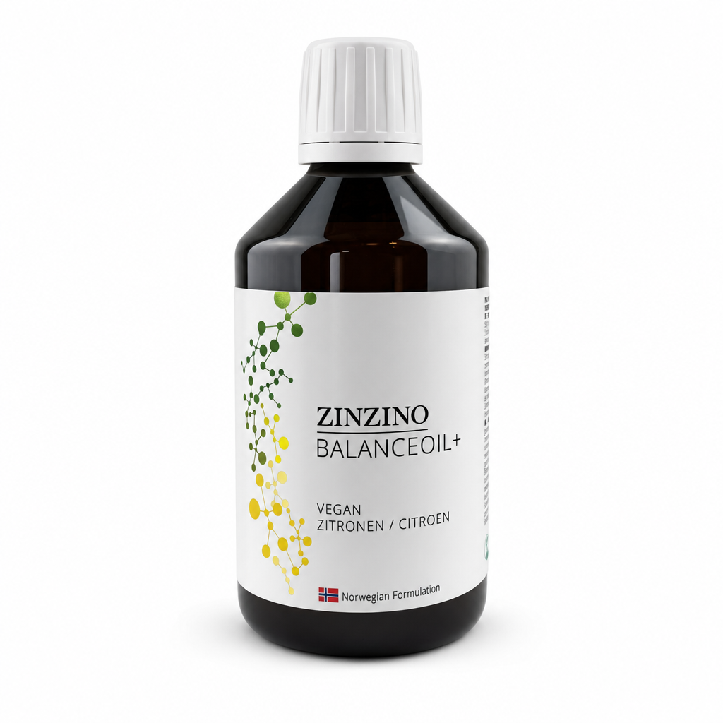 ZinZino BalanceOil+ Fischöl mit Omega-3 2478 mg, Omega-9, Vitamin D3 100ml / 300ml