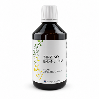 ZinZino BalanceOil+ Fischöl mit Omega-3 2478 mg, Omega-9, Vitamin D3 100ml / 300ml