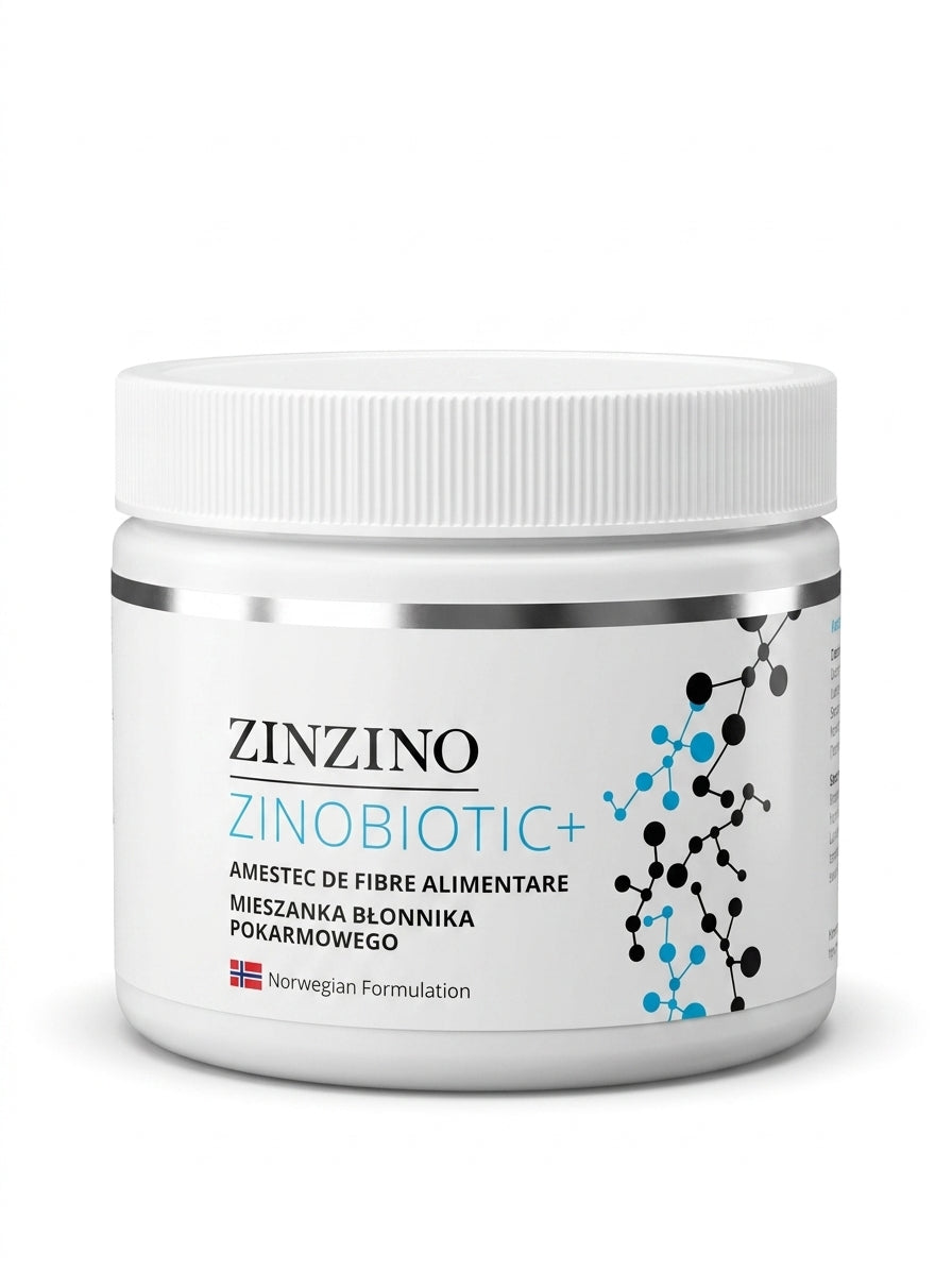 ZinZino Zinobiotic+ Fiber Powder Multi Fiber Complex