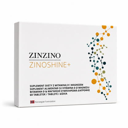 ZinoShine+ – Natural Vitamin D3 & Magnesium for Immunity, Bones & Muscles