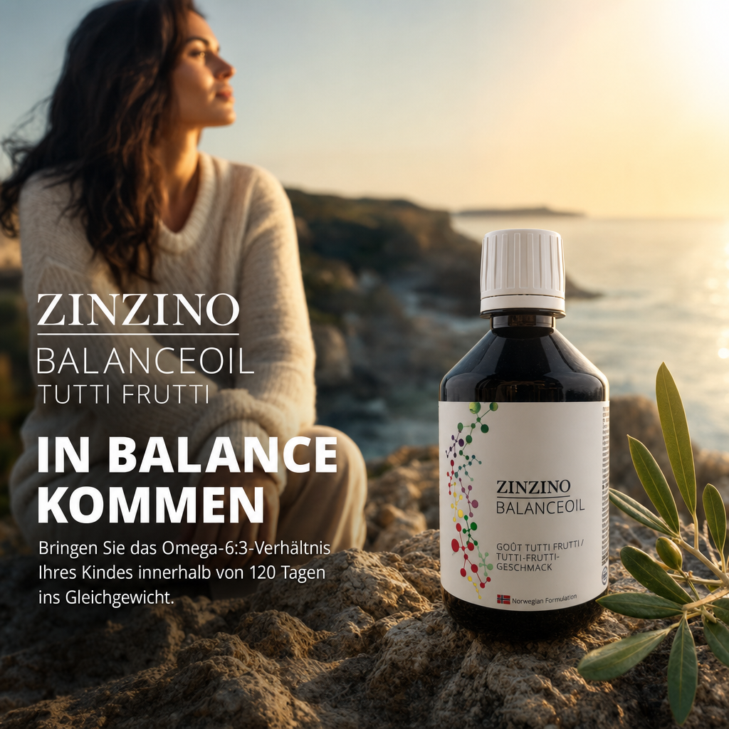 ZinZino BalanceOil+ Fischöl mit Omega-3 2478 mg, Omega-9, Vitamin D3 100ml / 300ml