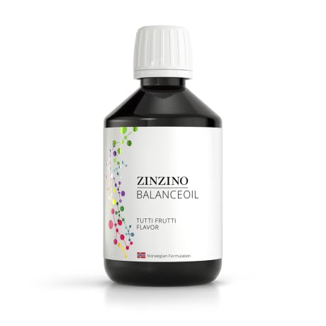 ZinZino BalanceOil+ Fischöl mit Omega-3 2478 mg, Omega-9, Vitamin D3 100ml / 300ml