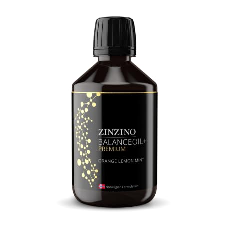 Zinzino BalanceOil+ Premium – Omega-3 Fischöl mit Polyphenolen, Vitamin D3 & R.E.V.O.O. Olivenöl