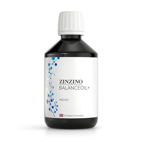 ZinZino BalanceOil+ Fischöl mit Omega-3 2478 mg, Omega-9, Vitamin D3 100ml / 300ml