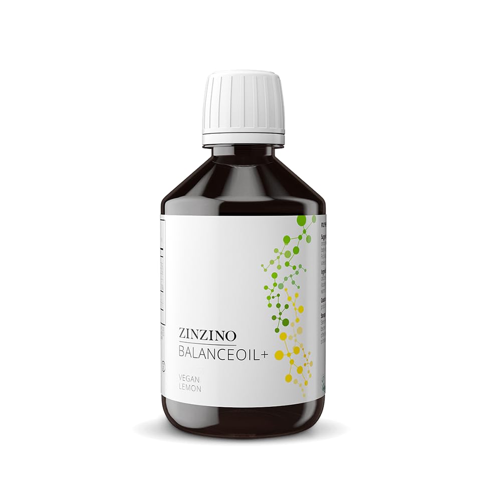 ZinZino BalanceOil+ Fischöl mit Omega-3 2478 mg, Omega-9, Vitamin D3 100ml / 300ml