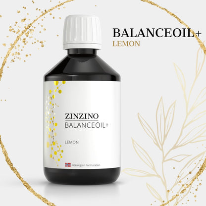 ZinZino BalanceOil+ Fischöl mit Omega-3 2478 mg, Omega-9, Vitamin D3 100ml / 300ml