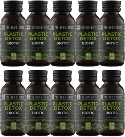 PRO NOO BIOTICS PLASTIC DETOX BIOTIC – Detox-Shot 10 x 60 ml – Chaga, Kombucha