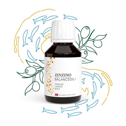 ZinZino BalanceOil+ Fischöl mit Omega-3 2478 mg, Omega-9, Vitamin D3 100ml / 300ml