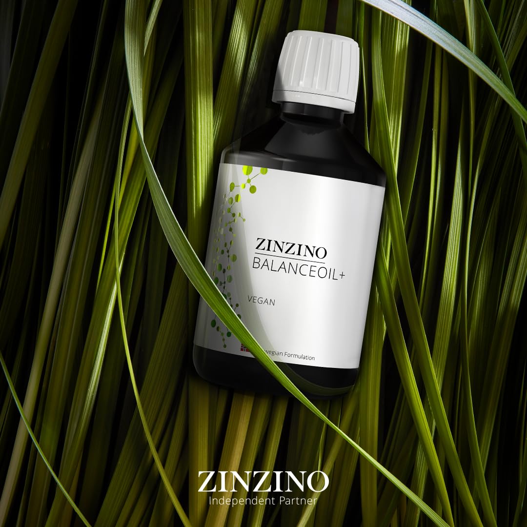 ZinZino BalanceOil+ Fischöl mit Omega-3 2478 mg, Omega-9, Vitamin D3 100ml / 300ml