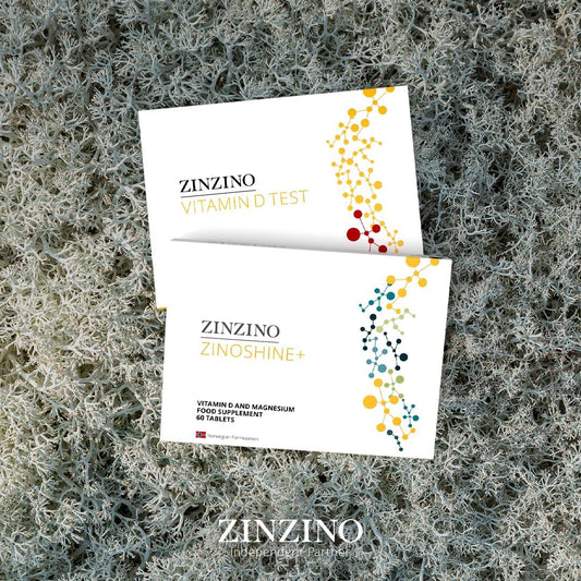 ZinoShine+ – Natural Vitamin D3 & Magnesium for Immunity, Bones & Muscles