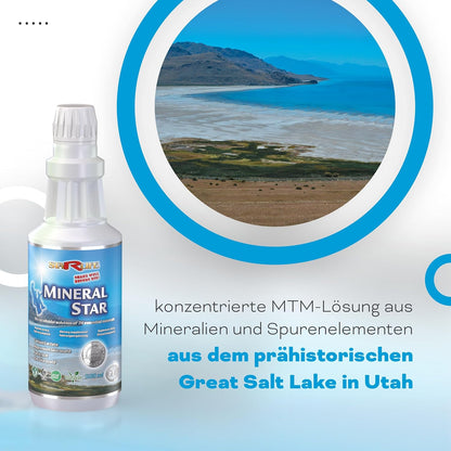 Starlife MINERAL STAR – Ionisierte Mikrokanallösung mit basischen Mineralien & Spurenelementen 500 ml