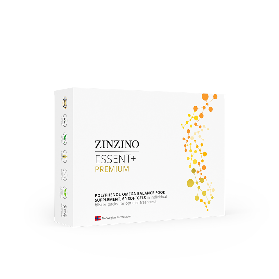 ZinZino Essent+ High-Dose Omega-3 with Vitamin D3 & Polyphenols
