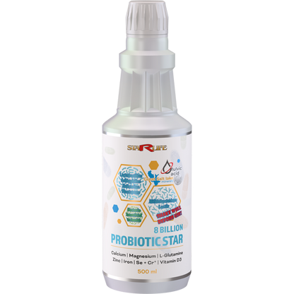 Starlife PROBIOTC STAR – Mikrokapsulierte Probiotika mit 8 Milliarden CFU 500ml